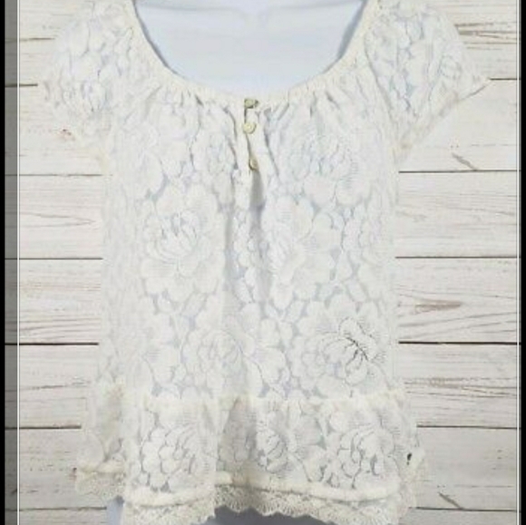 Abercrombie & Fitch Tops - Abercrombie & Fitch Lace Blouse